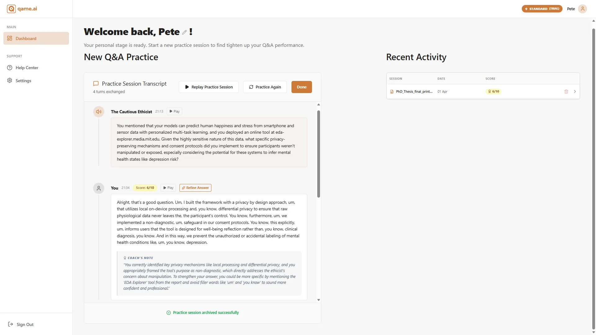Ethical Skeptic Transcript
